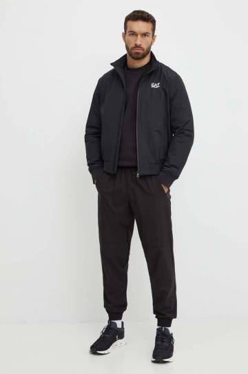 Куртка EA7 Emporio Armani мужская цвет чёрный переходная PNFZZ.8NPB20 Куртка EA7 Emporio Armani мужская цвет чёрный переходная PNFZZ.8NPB20