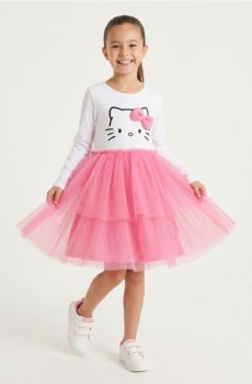 Сукня babydoll Hello Kitty - різнобарвний