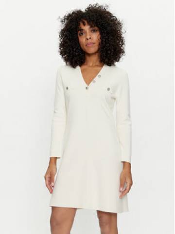 TWINSET Трикотажна сукня 241TP3094 Écru Regular Fit TWINSET Трикотажна сукня 241TP3094 Écru Regular Fit