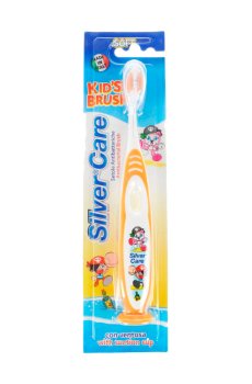 Детская зубная щетка Silver Care Kids Brush мягкая, от 6 месяцев до 3 лет, 1 шт