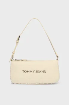 Женская белая сумка TJW ESS MUST SHOULDER BAG SHERPA Белый ONESIZE Tommy Jeans AW0AW16494