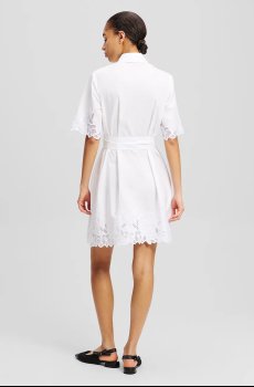 Хлопковое платье Karl Lagerfeld