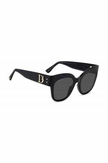 Солнцезащитные очки DSQUARED2 женские цвет чёрный Солнцезащитные очки DSQUARED2 женские цвет чёрный