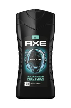 Гель для душа 3 в 1 Axe Apollo мужской, 250 мл