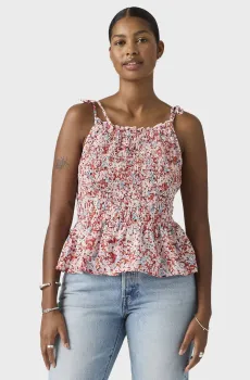 Женский розовый топ с узором Розовый XS Levi’s® 005EH;0005