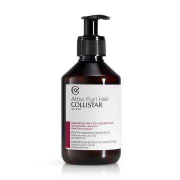 Шампунь для волос Collistar Attivi Puri Hair Phyto-Keratin Shampoo, 250 мл Шампунь для волос Collistar Attivi Puri Hair Phyto-Keratin Shampoo, 250 мл