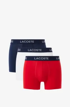 Мужские трусы (3 шт) Голубой M Lacoste 5H2394LAW