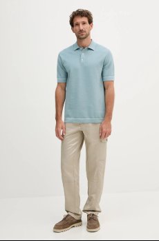 Брюки с примесью льна Guess