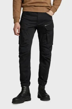 Мужские черные карго Rovic zip 3D tapered 6484 Черный 29-30 G-Star RAW D02190,5126