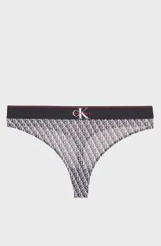 Женские трусики с узором THONG Разноцветный S Calvin Klein LV00QF8813