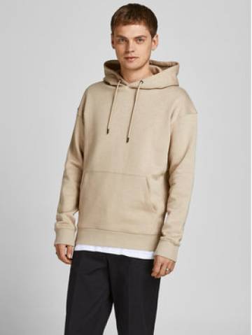 Jack&Jones Світшот Star 12208157 Бежевий Relaxed Fit Jack&Jones Світшот Star 12208157 Бежевий Relaxed Fit