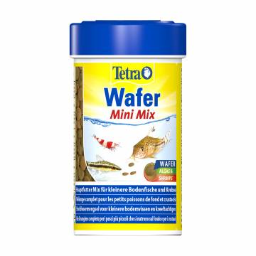 Корм для аквариумных донных рыб Tetra Wafer Mini Mix, 100 мл Корм для аквариумных донных рыб Tetra Wafer Mini Mix, 100 мл