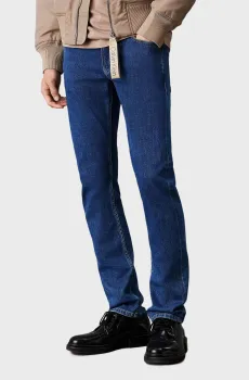 Мужские темно-синие джинсы SLIM Синий 32-32 Calvin Klein Jeans J30J326844