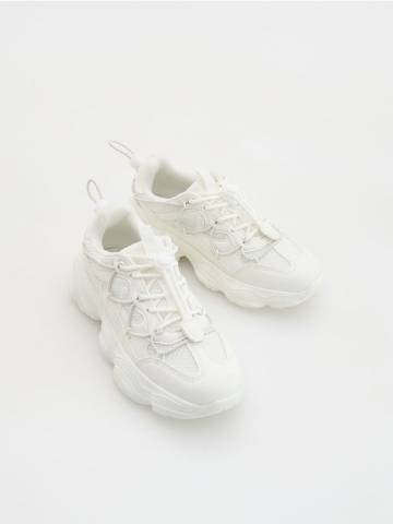 Reserved - GIRLS` TREKKING SHOES - білий - 653DL-00X Reserved - GIRLS` TREKKING SHOES - білий - 653DL-00X