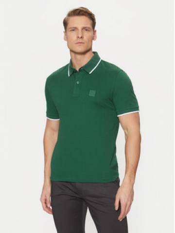 BOSS Поло Passertip 50507699 Зелений Slim Fit BOSS Поло Passertip 50507699 Зелений Slim Fit