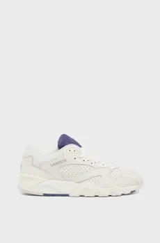 Мужские бежевые кроссовки Game Trainer Бежевый 42.5 Lacoste 749SMA00781Y4