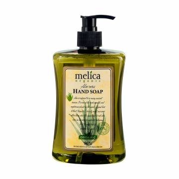 Жидкое мыло для рук Melica Organic Hand Soap Алоэ вера, 500 мл Жидкое мыло для рук Melica Organic Hand Soap Алоэ вера, 500 мл