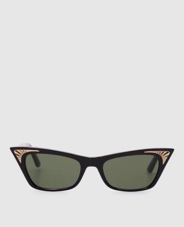 Черные очки с логотипом