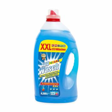 Гель для стирки AppWasch Color Washing Liquid для цветных вещей, 123 стирки, 4.305 л Гель для стирки AppWasch Color Washing Liquid для цветных вещей, 123 стирки, 4.305 л