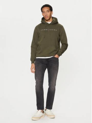 Tommy Jeans Світшот DM0DM20746 Зелений Regular Fit Tommy Jeans Світшот DM0DM20746 Зелений Regular Fit