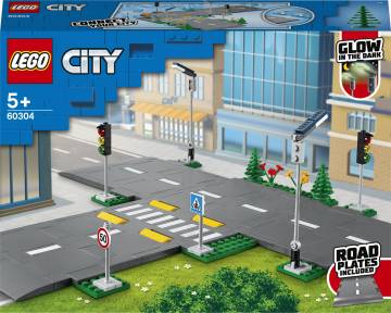 Конструктор LEGO City Дорожні плити (60304) Конструктор LEGO City Дорожні плити (60304)