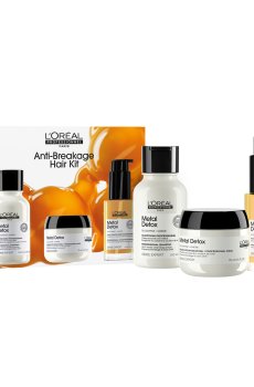 Набор для волос LOreal Professionnel Serie Expert Metal Detox (шампунь, 100 мл + маска, 75 мл + масло, 30 мл)