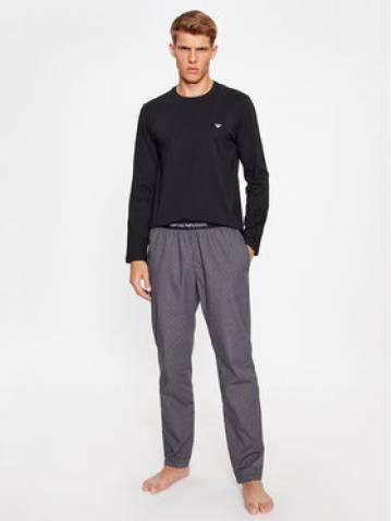 Emporio Armani Underwear Піжама 111860 3F576 30221 Чорний Regular Fit Emporio Armani Underwear Піжама 111860 3F576 30221 Чорний Regular Fit