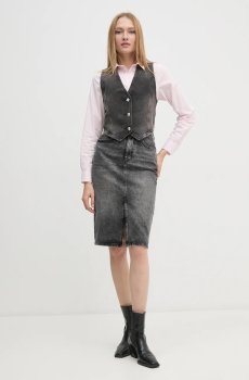 Джинсовый жилет Sisley