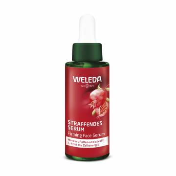 Укрепляющая сыворотка для лица Weleda Firming Serum с гранатом и пептидами маки перуанской, 30 мл Укрепляющая сыворотка для лица Weleda Firming Serum с гранатом и пептидами маки перуанской, 30 мл