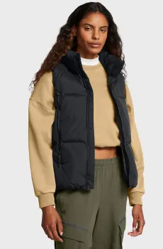 Женский черный пуховой жилет LIMITLESS DOWN VEST Черный XS Under Armour 1384647-001