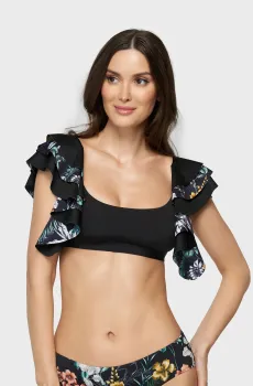 Женский черный лиф от купальника Черный 36 MARC&ANDRE L2309-Y-272