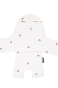 Подушка до стільчика для годування Childhome Evolu Hearts (CHEVOSCJOH)
