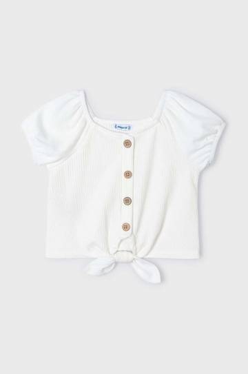 Детская футболка Mayoral цвет бежевый