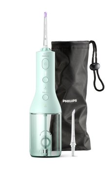 Ирригатор PHILIPS Sonicare Power Flosser 3000 HX3826/24 мятный, 1 шт