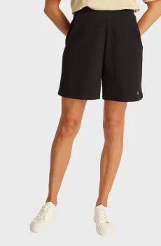 Женские черные шорты WOVEN LABEL SHORTS Черный S Calvin Klein Jeans J20J225221