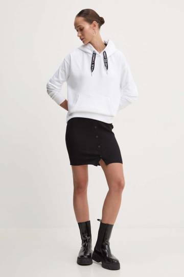 Платье Tommy Jeans цвет чёрный mini облегающее DW0DW18481 Платье Tommy Jeans цвет чёрный mini облегающее DW0DW18481