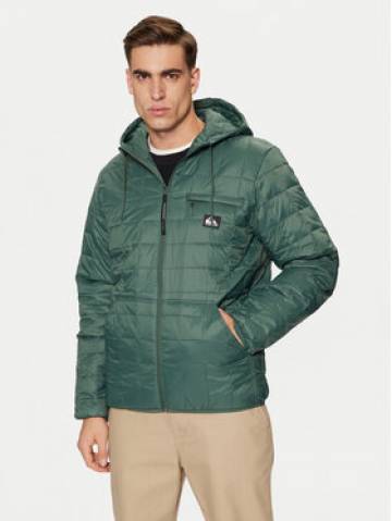 Quiksilver Демісезонна куртка Check Mate EQYJK04095 Зелений Regular Fit Quiksilver Демісезонна куртка Check Mate EQYJK04095 Зелений Regular Fit