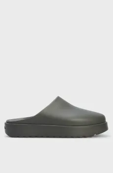 Мужские оливковые клоги MULE SLIPPER Оливковый 41 Calvin Klein HM0HM00872
