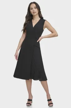 Женское черное платье Черный 6 DKNY DD4A1519