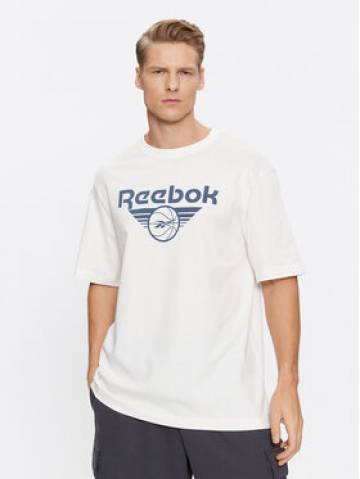 Reebok Футболка Basketball IL4435 Білий Regular Fit Reebok Футболка Basketball IL4435 Білий Regular Fit