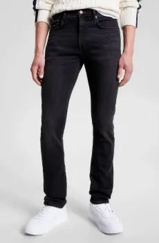 Мужские черные джинсы SLIM BLEECKER PSTR BLAIR Черный 34-32 Tommy Hilfiger MW0MW33350