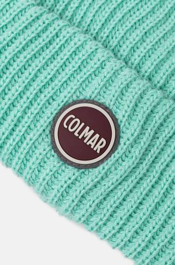 Шапка Colmar цвет бирюзовый из толстого трикотажа Шапка Colmar цвет бирюзовый из толстого трикотажа
