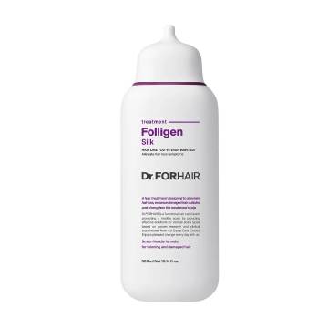 Восстанавливающая маска-кондиционер Dr.FORHAIR Folligen Silk Treatment для поврежденных волос, 300 мл Восстанавливающая маска-кондиционер Dr.FORHAIR Folligen Silk Treatment для поврежденных волос, 300 мл
