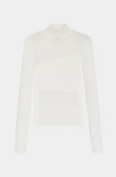 Женский белый гольф Белый L HUGO 10078