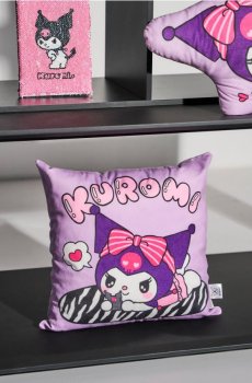 Наволочка Kuromi - червонувато-ліловий