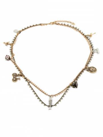 Weekend Max Mara Намисто Ateneo 2515751114650 Коричневий Weekend Max Mara Намисто Ateneo 2515751114650 Коричневий