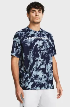 Мужская футболка UA TECH ABC CAMO SS Разноцветный S Under Armour 1361698-410