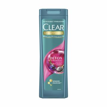 Уценка! Шампунь для волос Clear Scalpfoods Detox Сила роста, 400 мл Уценка! Шампунь для волос Clear Scalpfoods Detox Сила роста, 400 мл