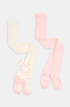 Колготки, 2 пари - пастельний рожевий