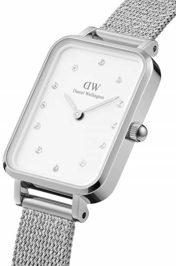 Часы Daniel Wellington Quadro 20x26 женские цвет серебрянный Часы Daniel Wellington Quadro 20x26 женские цвет серебрянный